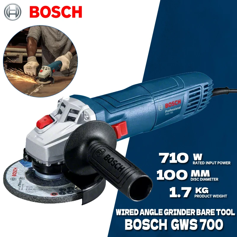 Power Tools Professional - BOSCH GWS 700 Bedrade haakse slijper