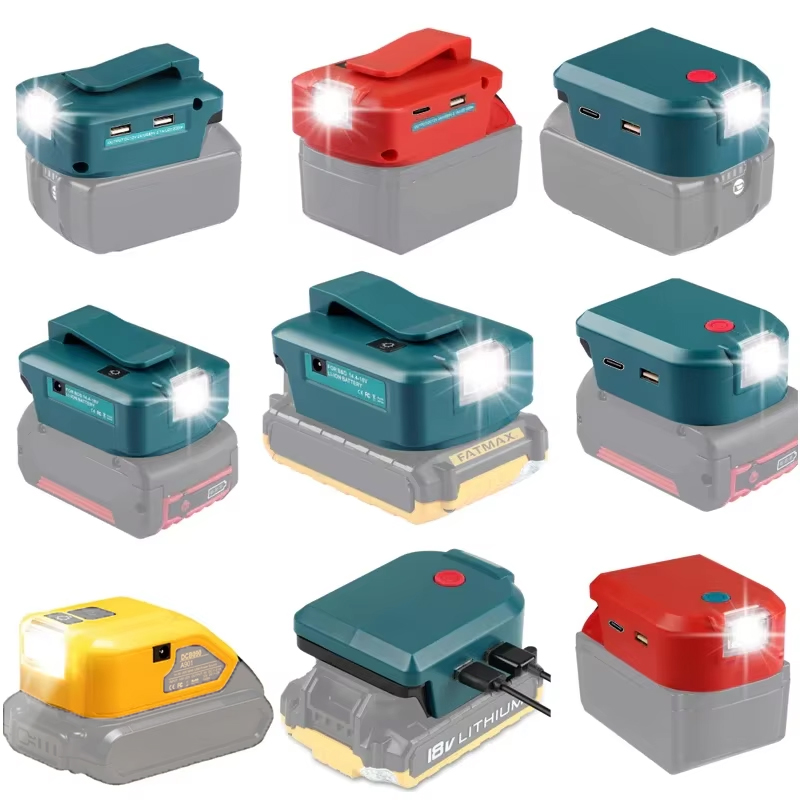 Power Tools Types - Adapter met licht met Type-c +
