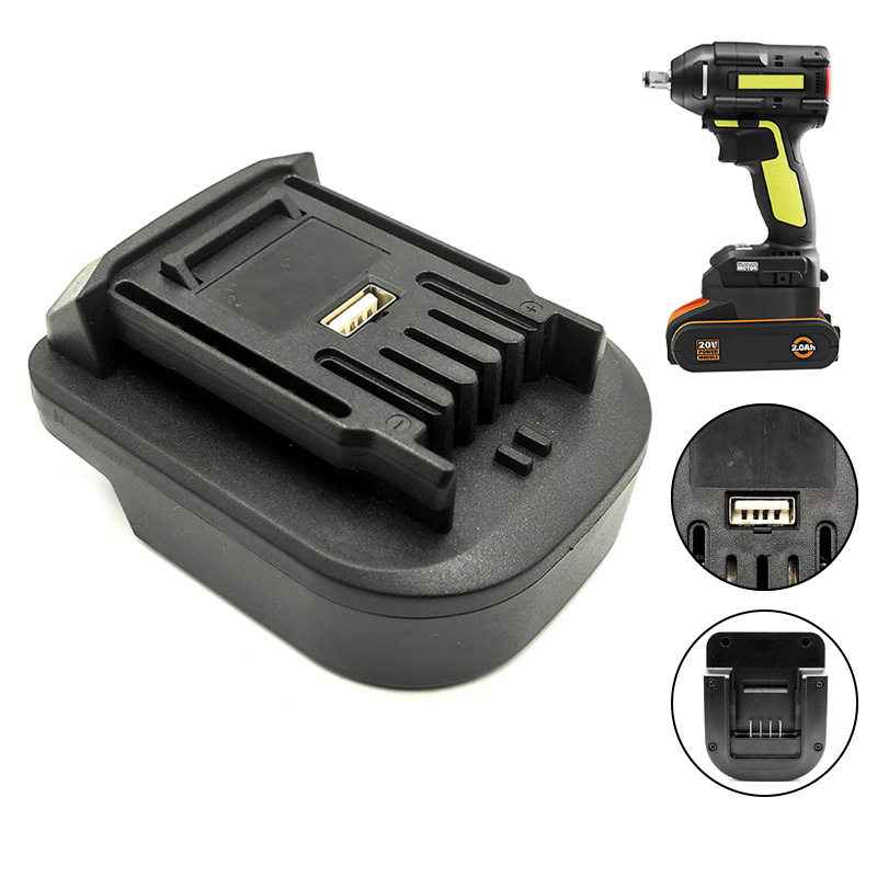 Power Tools Orange - Batterij Adapter Converter Voor Worx 4Pin