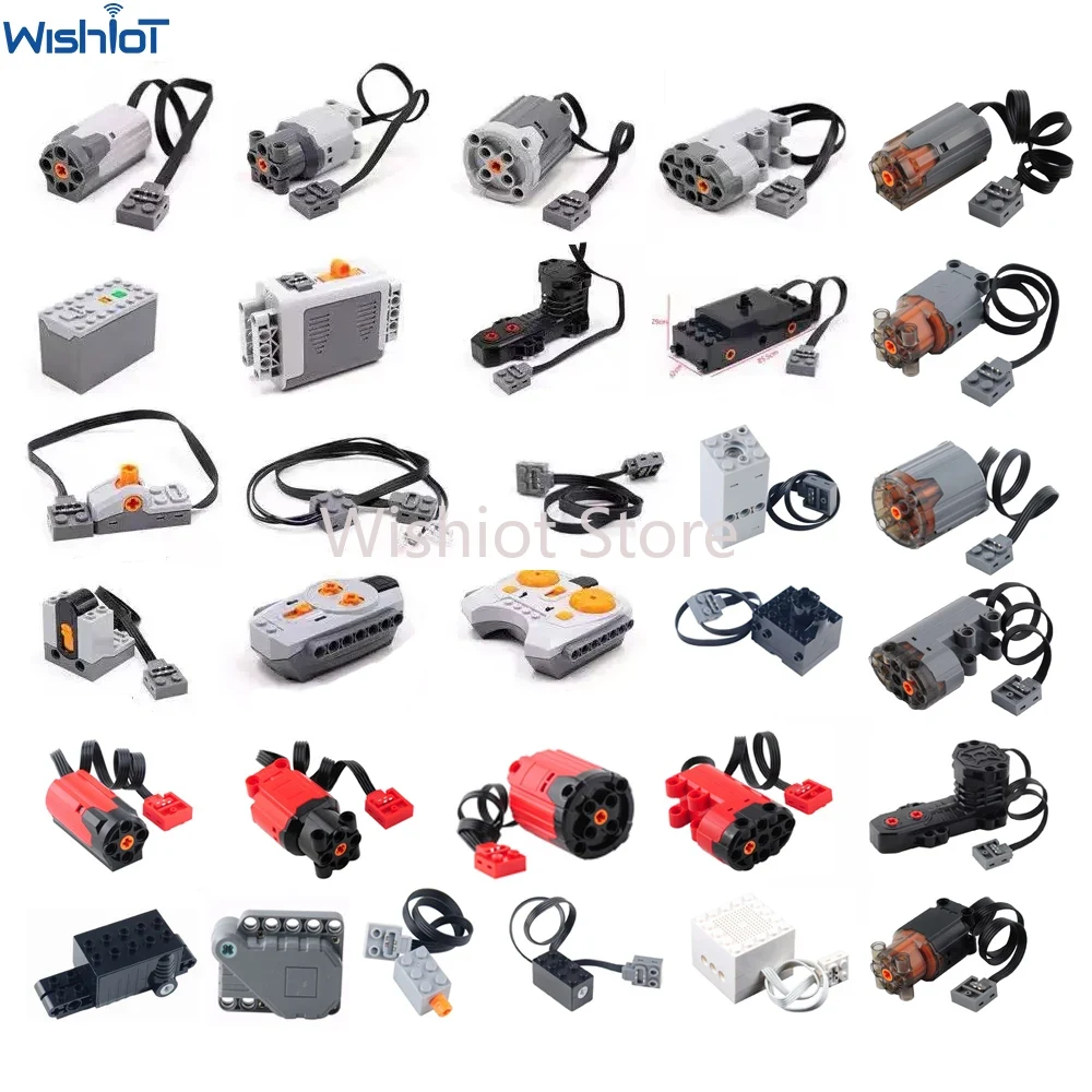 Power Tools Used - Stroomfuncties Upgrade motor Technische onderdelen MOC