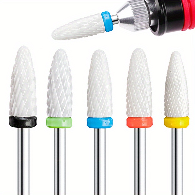 Power Tools Total - 1/2/4/5PCS Keramische Nagelboren Set Frees voor