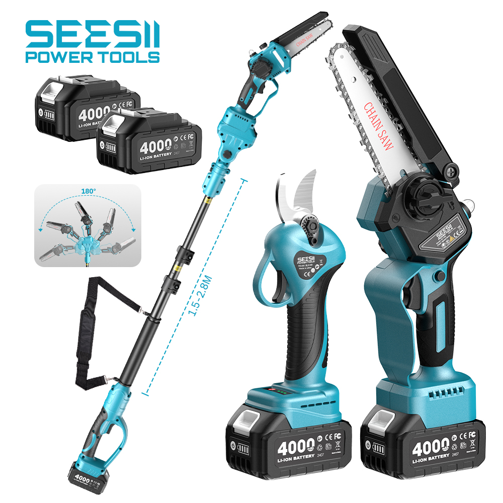 Power Tools Makita Set - SEESII 3-in-1 borstelloze draadloze 30 mm