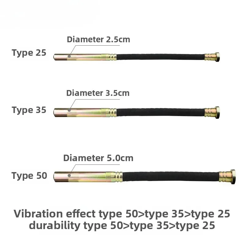 Power Tools Types - Aangedreven betonvibrator, effectief gereedschap, 35 type/25