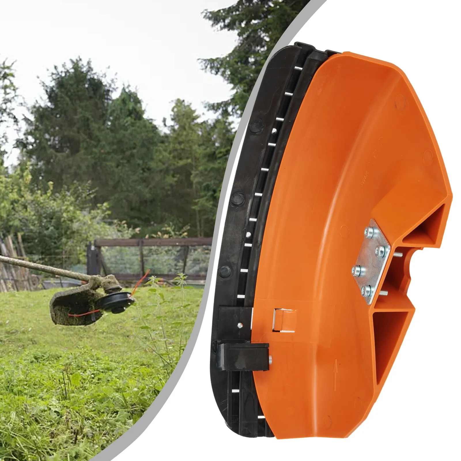 Power Tools Orange - Praktische tuintrimmerbeschermer Elektrisch gereedschap Oranje kunststof