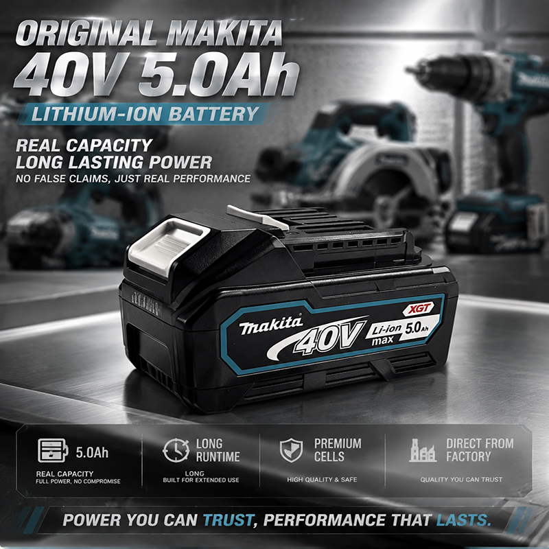 Makita Power Tools Xgt - Makita BL4050F 40V Max XGT 5,0