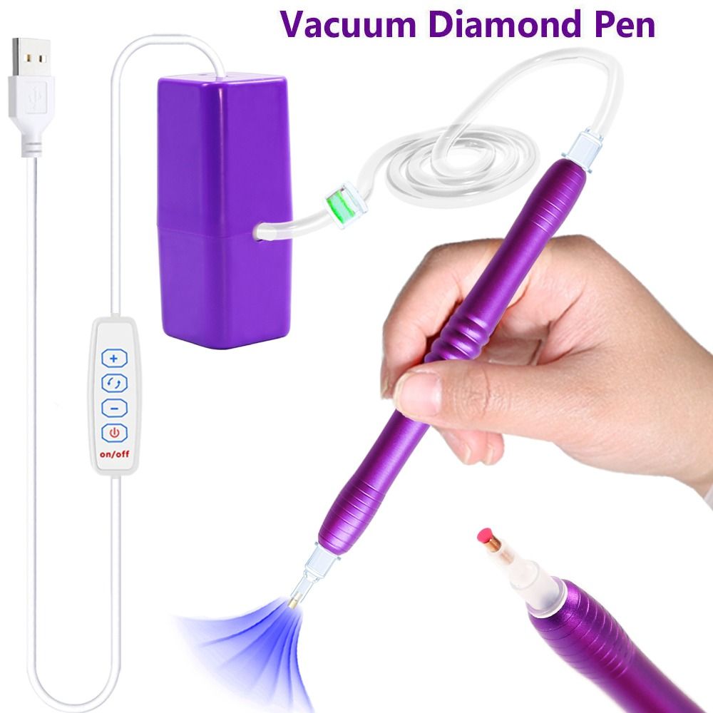 Power Tools Total - Elektrische vacuüm Diamond Painting Pen Kits
