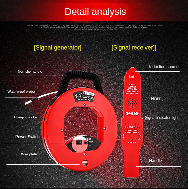 Draadloze pijpleidingdetector  - Power Tools Inspection recensie en prijs