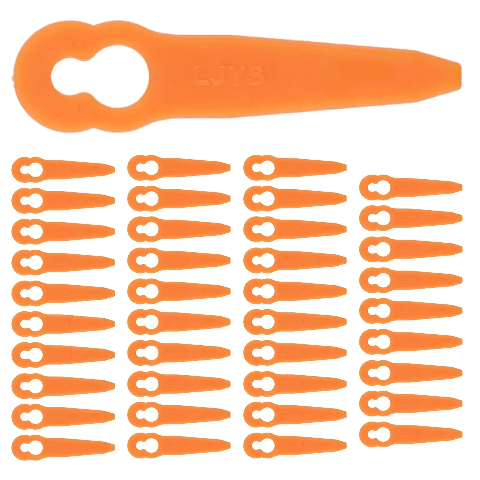 40 stuks plastic messen grasma - Power Tools Orange recensie en prijs