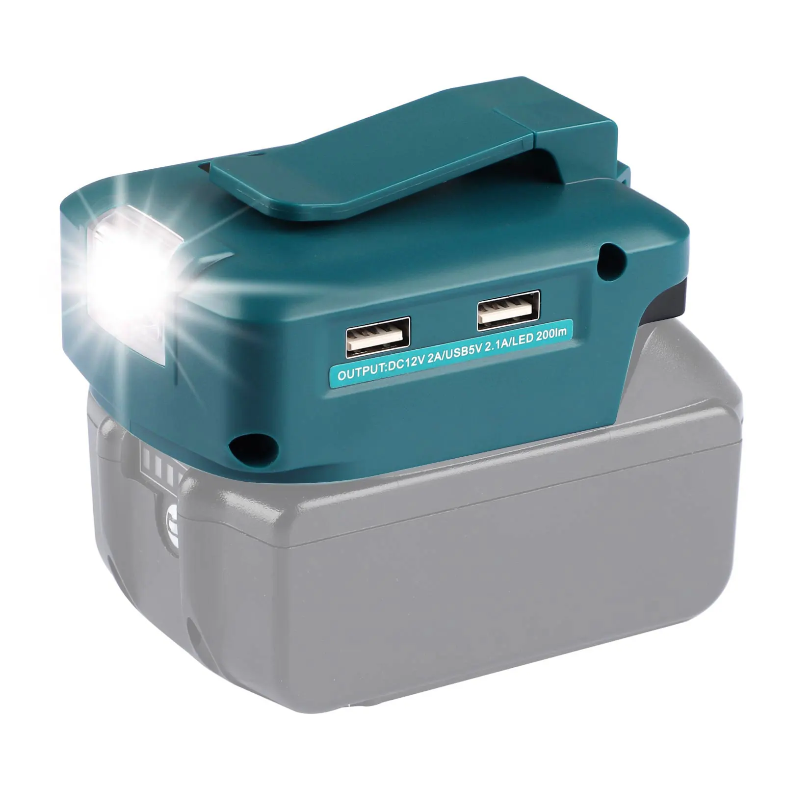 Adapter met licht met Type-c + - Power Tools Types recensie en prijs