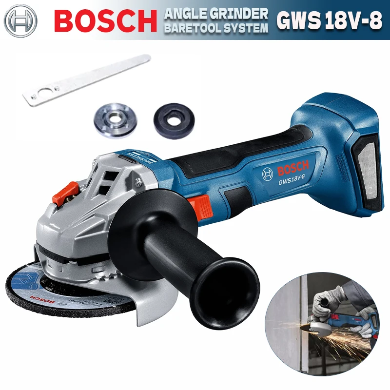 BOSCH GWS 18V-8 Accu-hoekslijp - Power Tools Professional recensie en prijs