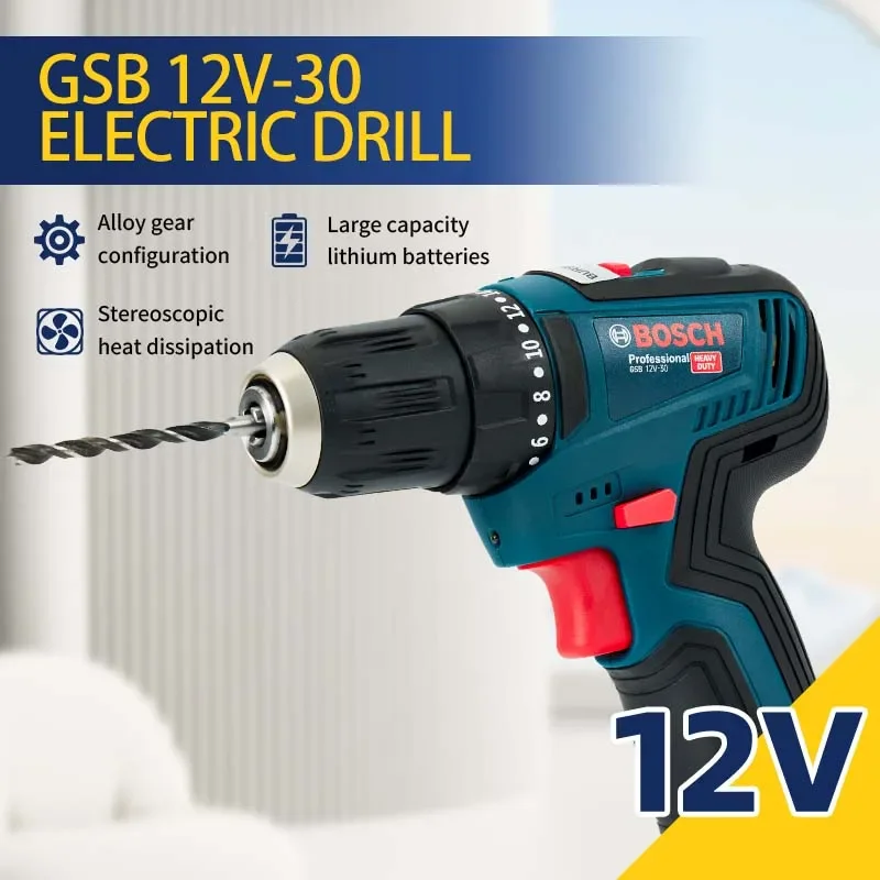 Bosch-GSB 12V-30 professionele - Power Tools Used recensie en prijs