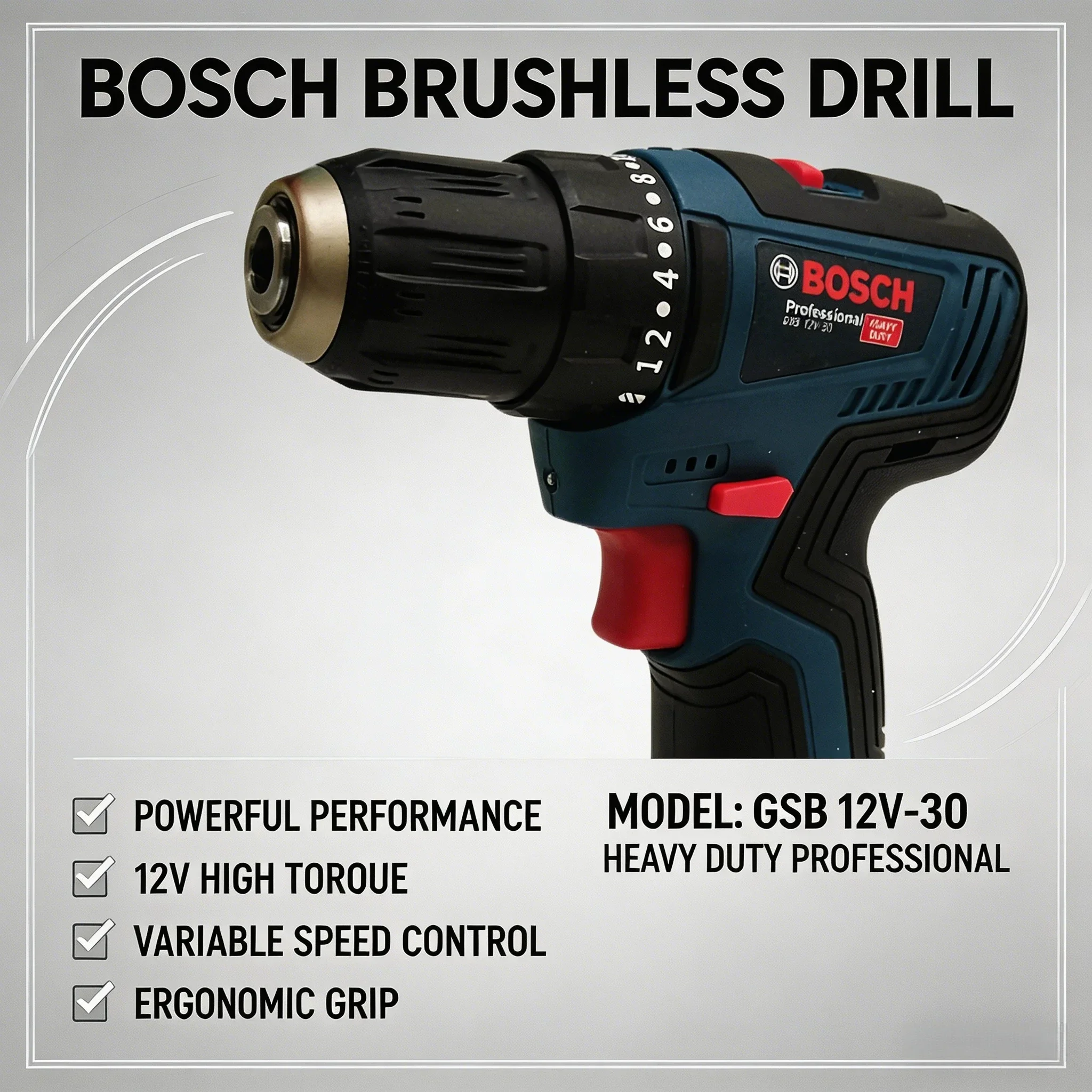 Bosch-GSB 12V-30 professionele - Power Tools Used recensie en prijs