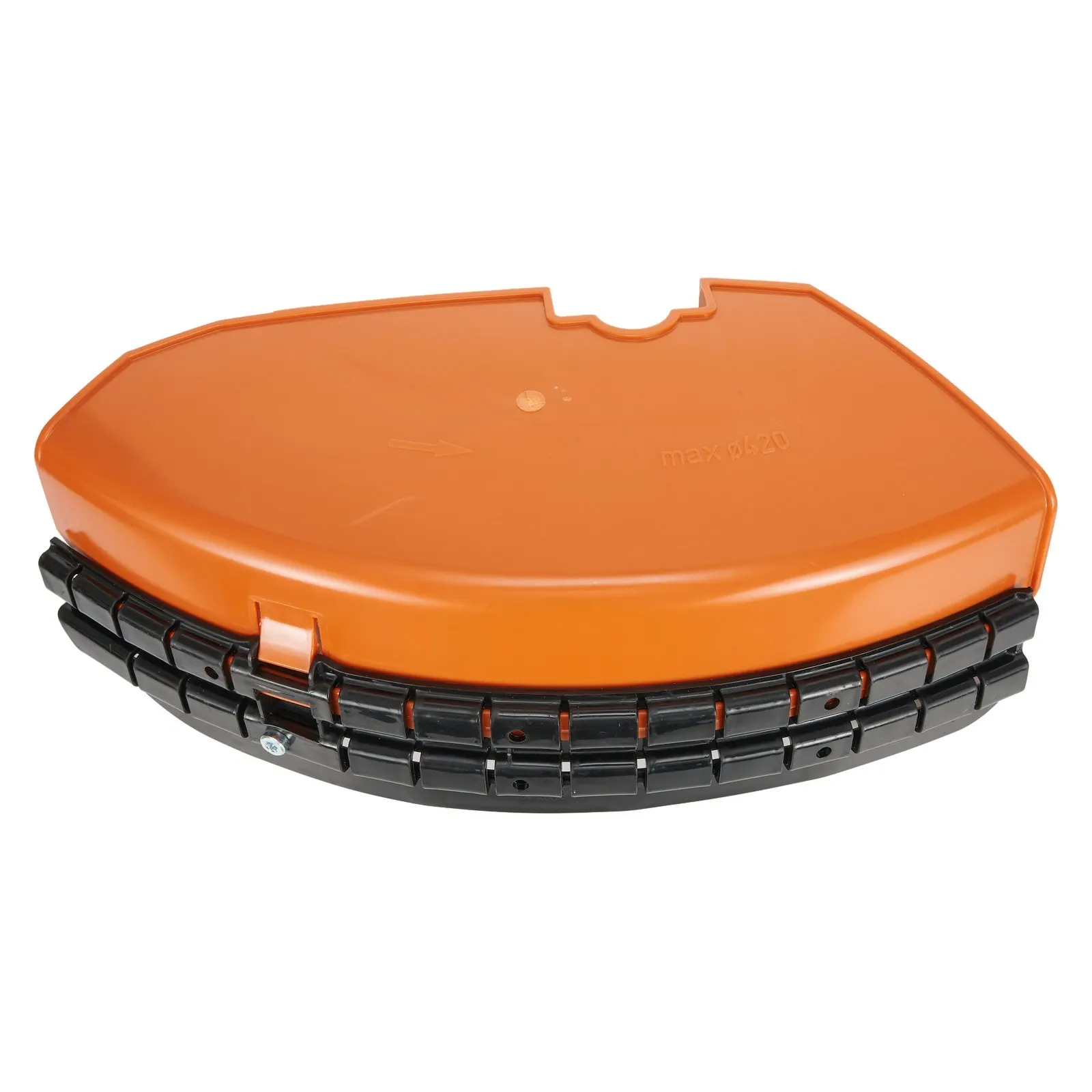 Praktische tuintrimmerbescherm - Power Tools Orange recensie en prijs