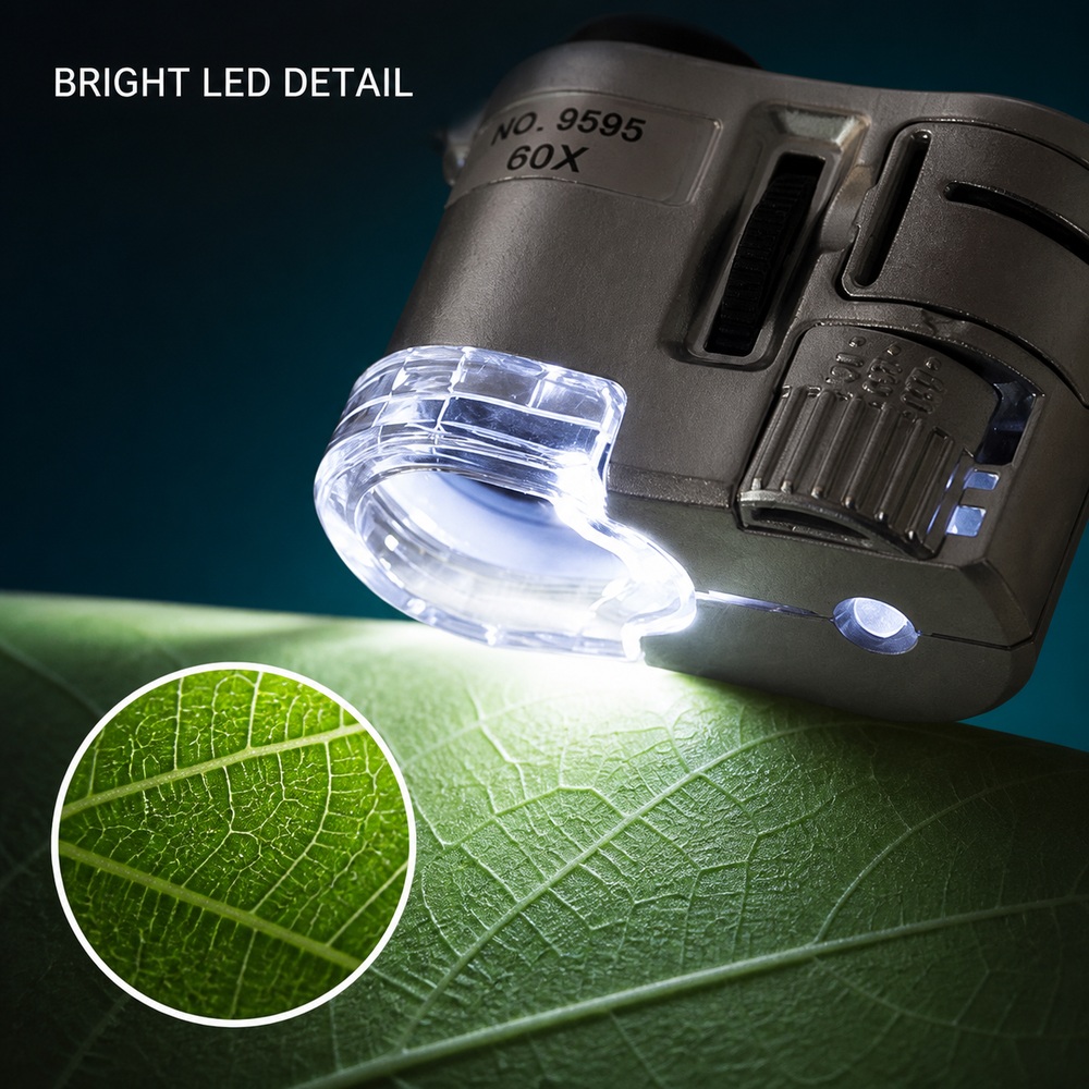 Mini 60X LED Microscoop Draagb - Power Tools Inspection recensie en prijs