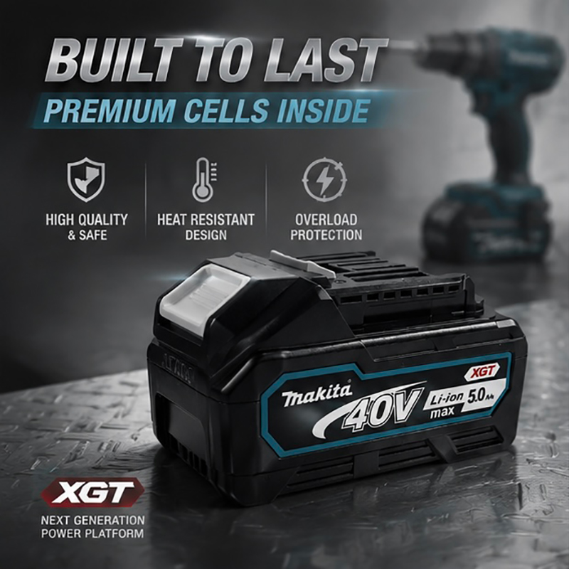Makita BL4050F 40V Max XGT 5,0 - Makita Power Tools Xgt recensie en prijs